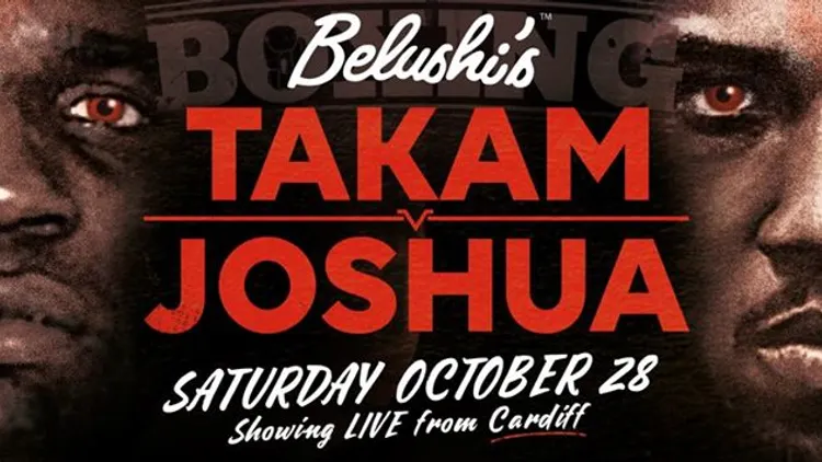 Watch Joshua v Takam in Paris