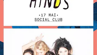 HINDS (ex DEERS) + OSCAR en concert