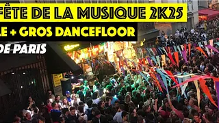 Fête de la musique gros dancefoor