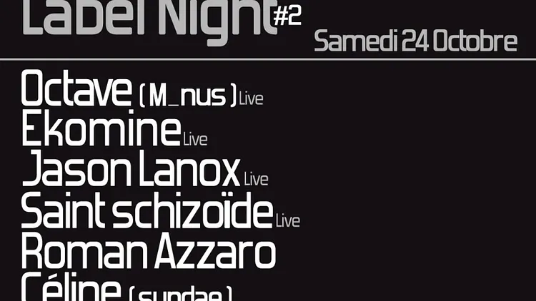 Coton Tige Label Night 2