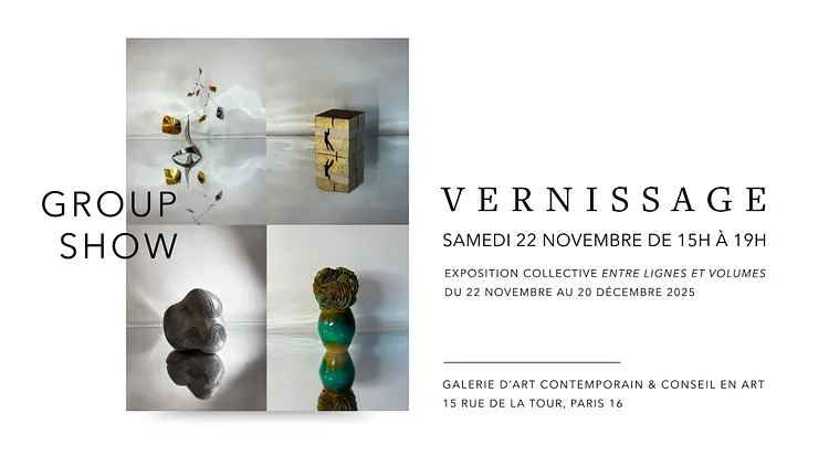 Exposition collective "Entre lignes et volumes"