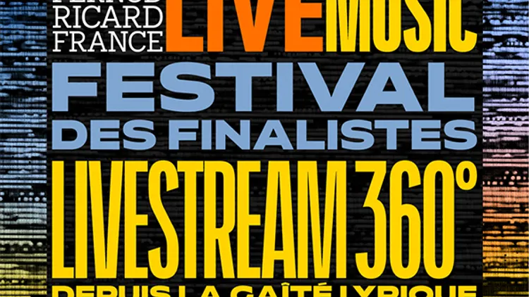 Cette année, la finale du Prix Société Pernod Ricard France Live Music sera 100% livestream !