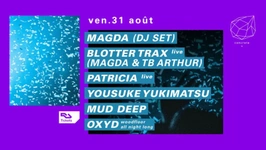 Concrete: Magda, Blotter Trax Live (Magda & Tb Arthur), Patricia Live, Yousuke Yukimatsu