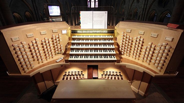 Audition d'orgue à Notre-Dame de Paris