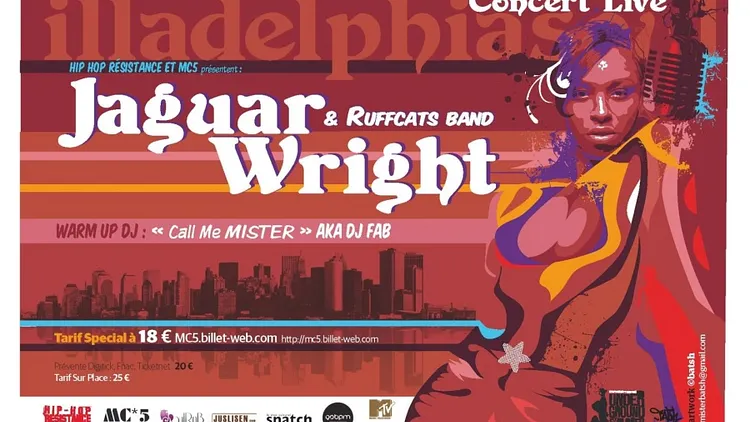 JAGUAR WRIGHT & the Ruffcats Band + LADY ALMA