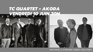 Tony Chasseur Quartet + AKODA : Les rendez-vous créoles