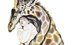 Stella Sujin : Femmes lisant la nuit parmi les fleurs du jardin, étoiles, choses à peine visibles