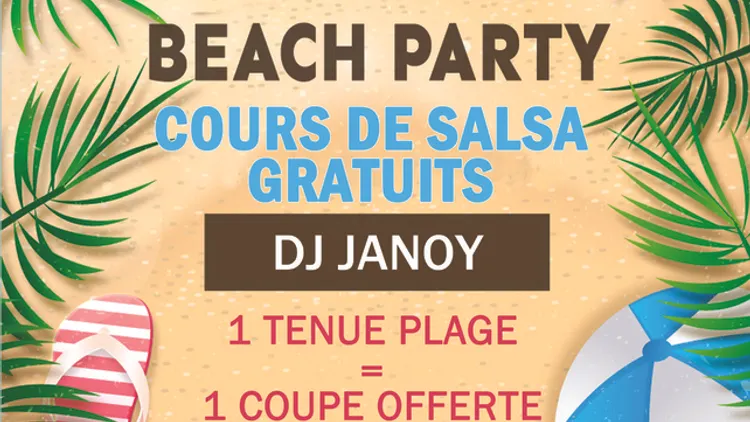 Soirée Beach Party au restaurant Cuba Compagnie