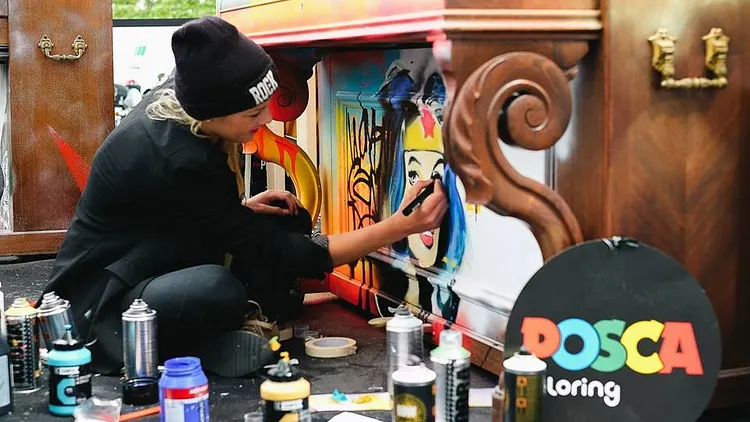 32 H de Live Painting 100% Street Art