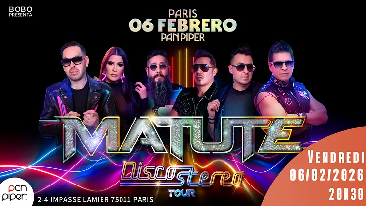 MATUTE DISCO STEREO TOUR