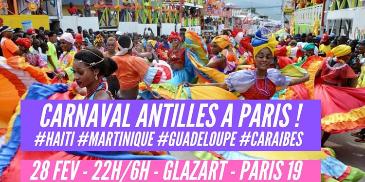 Bal Afro-Latino à La Villette spécial Carnaval aux Antilles !