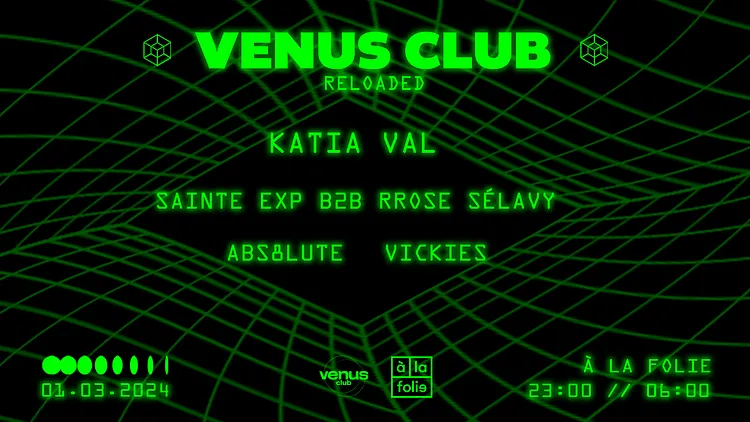 VENUS CLUB RELOADED : 3RD ANNIVERSARY