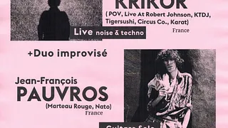 DDD & La Source invitent #4 with Krikor