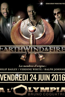 Earth, Wind & Fire à l'Olympia
