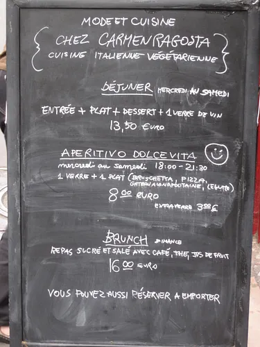 Carmen Ragosta Restaurant Shop Paris