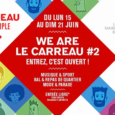 We Are le Carreau #2 : une semaine sous le signe du sport et de l'art au Carreau du Temple