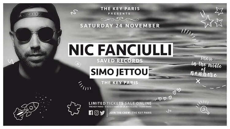 The Key Paris presents Nic Fanciulli