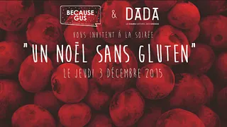 Soirée de Noël #sansgluten Because Gus x Biocoop Dada