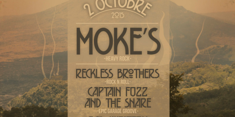 Le Fake : Moke's + Reckless Brothers + Captain Fuzz & The Snare + Acid Western en concert