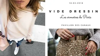 Les armoires de Paris : Vide Dressing au Pavillon des Canaux