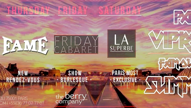 VipRoom Paris - Wednesday, September  5th