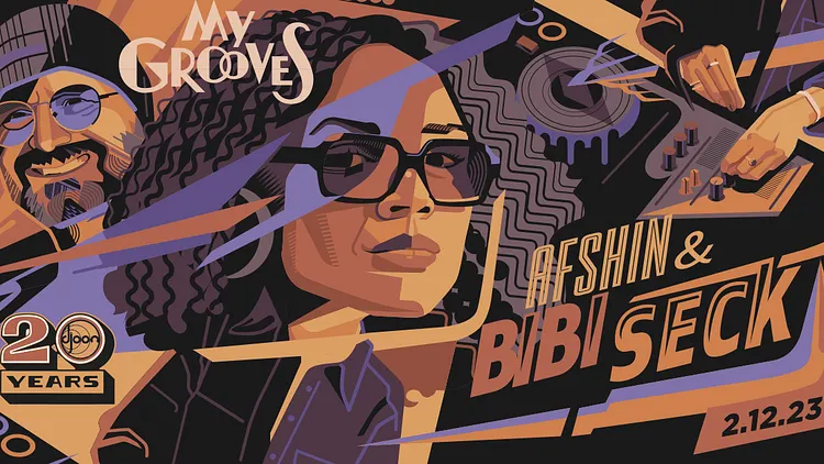 MY GROOVES : AFSHIN INVITE BIBI SECK