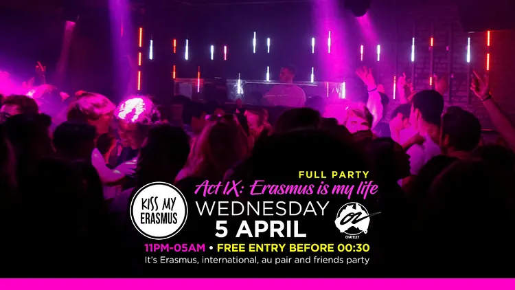 KISS MY ERASMUS / FULL PARTY @ CAFÉ OZ