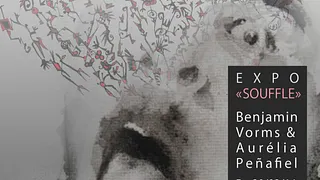 Expo Souffle, Benjamin Vorms et Aurélia Penafiel.