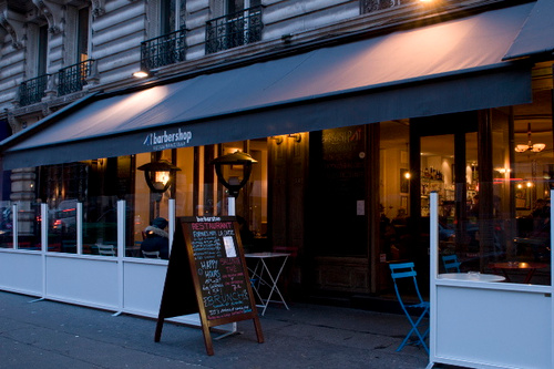 Barbershop Restaurant Bar Paris