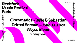Pitchfork Music Festival Paris : Chromatics x Belle & Sebastian x Primal Scream