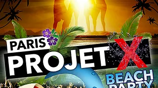 Projet X Beach Party