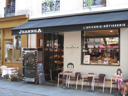 Jeanne A Restaurant Shop Paris