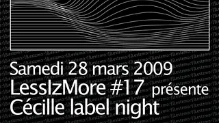 LESSIZMORE invite CECILLE RECORDS
