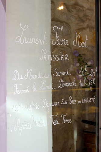 Laurent Favre Mot Restaurant Shop Paris