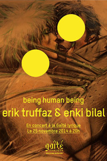 Erik Truffaz + enki bilal en concert