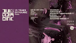 10 Years Diynamic - Paris