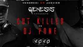 GENESIS présente CUT KILLER & DJ PONE