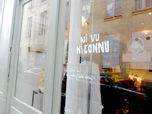 Ni vu ni connu Restaurant Shop Paris