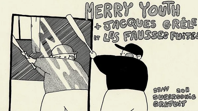 Merry Youth • Jacques Grêle et les fausses fuites / Supersonic