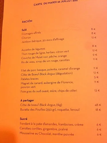 Le Braisenville Restaurant Paris