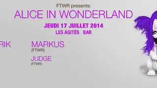 Follow the white rabbit present Alice in wonderland
