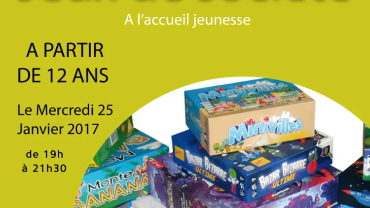 Soirée Jeux de société