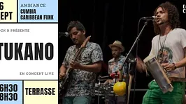 L’ETÉ À DOCK B // CONCERT LIVE EN TERRASSE : TUKANO (CUMBIA / CARIBBEAN FUNK)