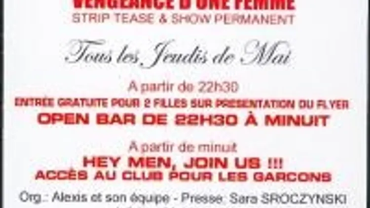 Vengence D'une Femme  Paradis D'un Homme