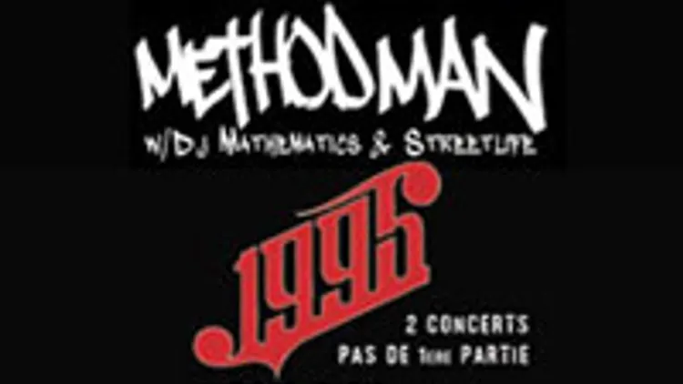 Methodman + 1995 en concert