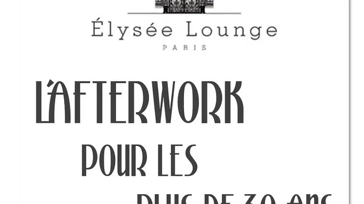 Afterwork @ Elysée Lounge