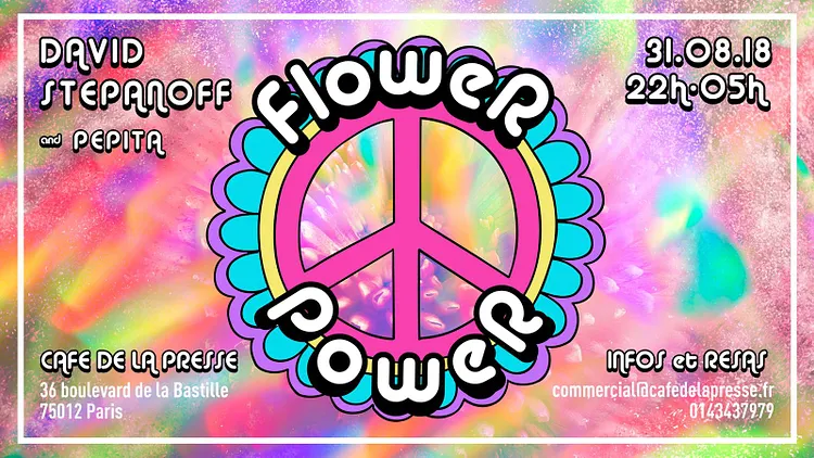 FLOWER POWER with David Stepanoff & Pepita