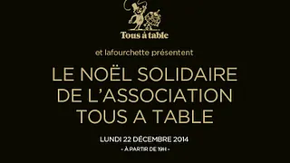 LE NOËL SOLIDAIRE DE L'ASSOCIATION TOUS A TABLE