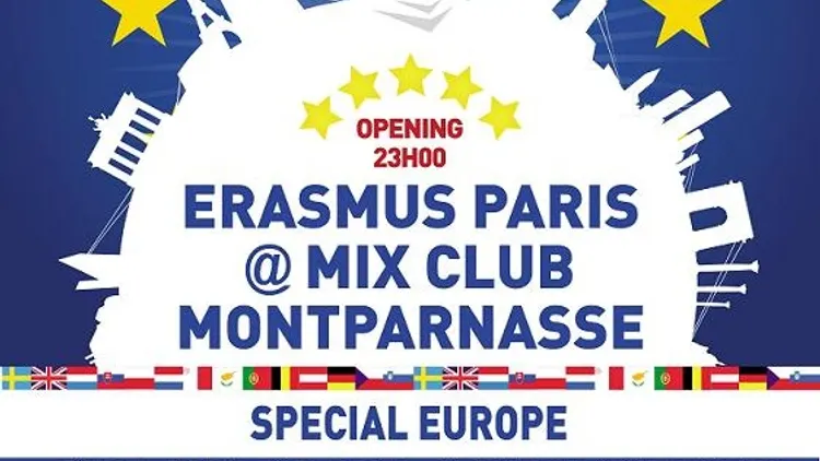 ERASMUS PARIS FETE L'EUROPE