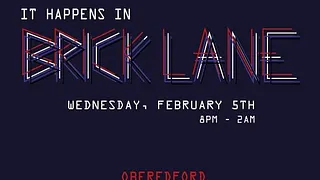 It happens in Brick Lane